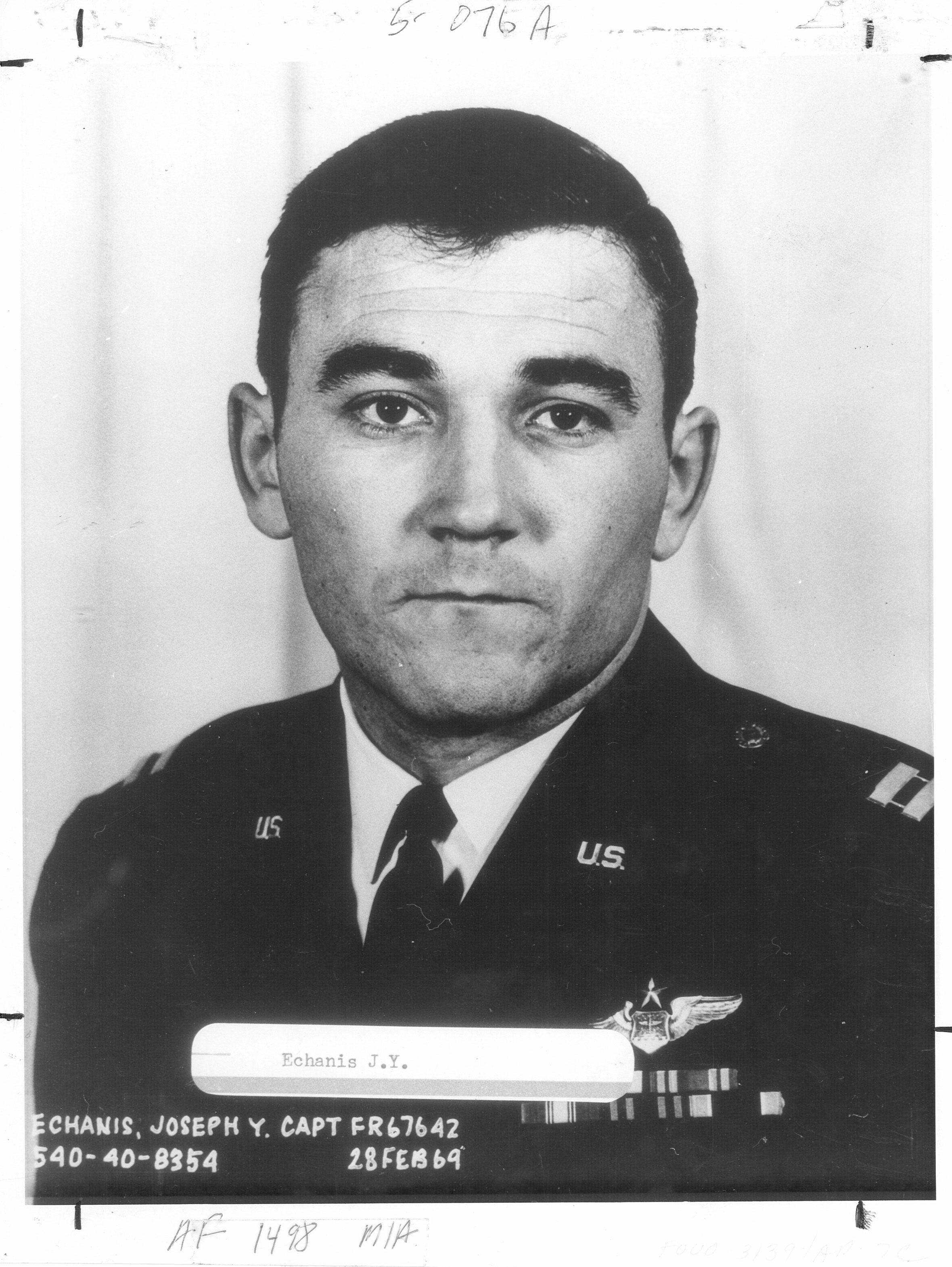 Image of Maj Joseph Ygnacio Echanis