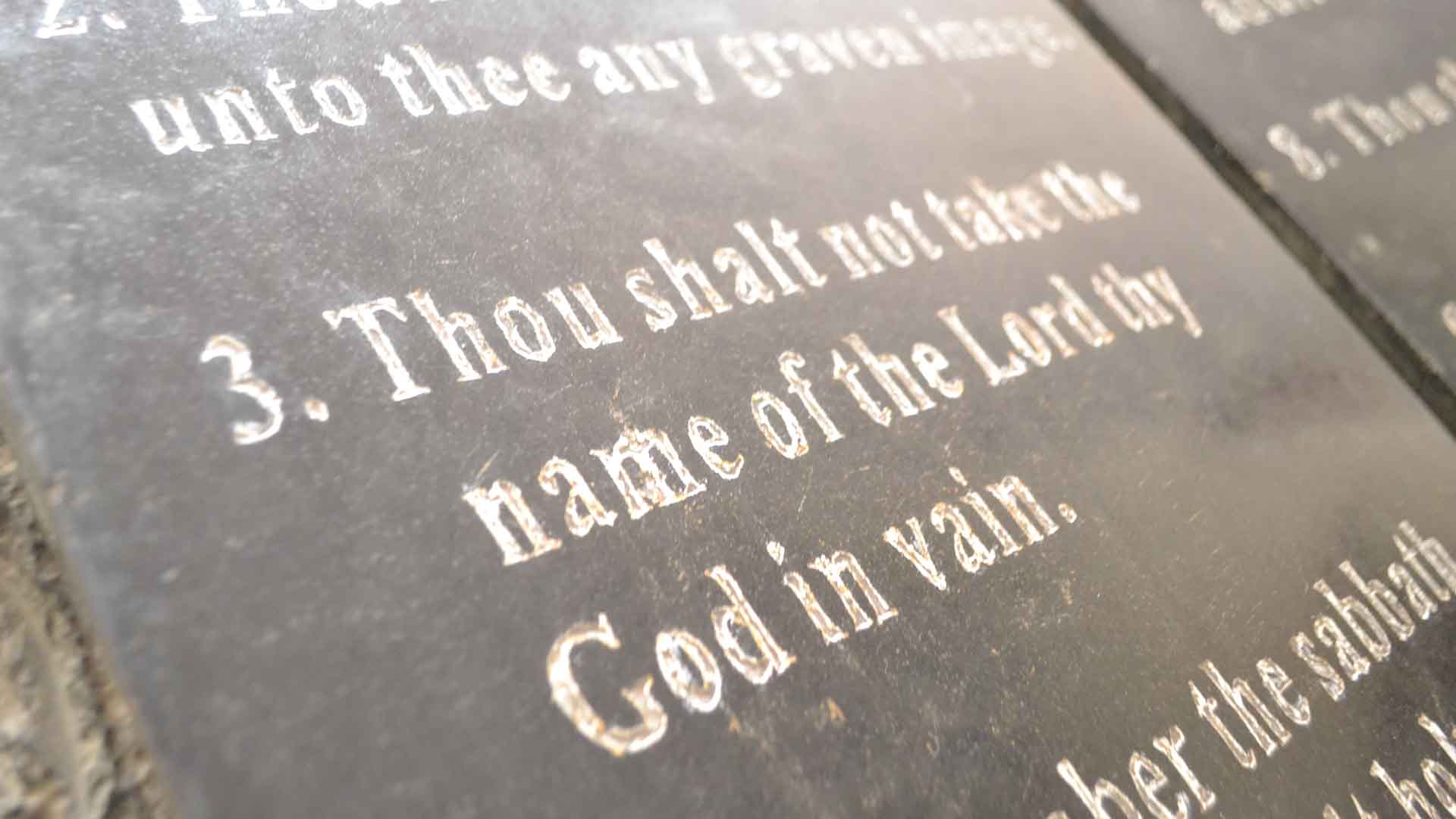 Image of The Third Commandment By Thomas Watson