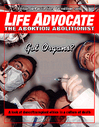 Image of Life Advocate Magazine - September/october, 1999 Volume Xiii Number 8
