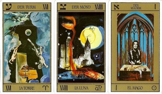 Image of A Review On The Dali Tarot Deck