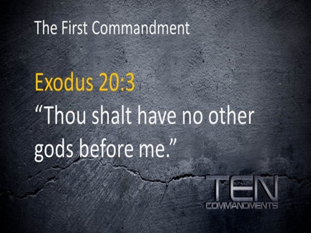 Image of The First Commandment By Thomas Watson