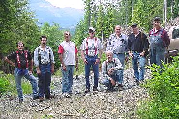 Image of Historic Logging Camp And Steam Donkey Information