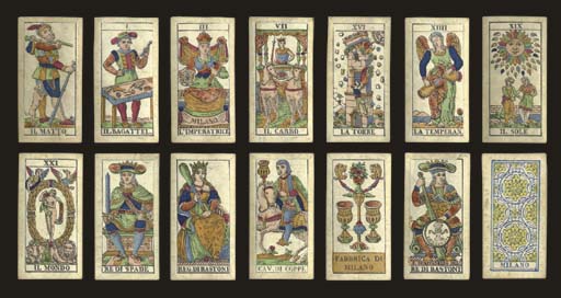 Image of Italian Neoclassical Tarot Deck