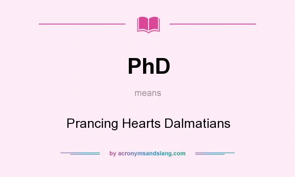 Image of Phd - Prancing Hearts Dalmatians