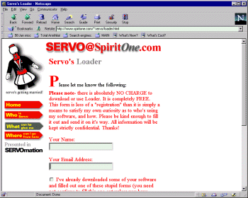 Image of Servo Splash Loader Site