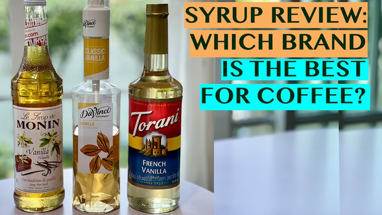 Image of Aaron's Flavored Syrup - Reviews Of Various Commercial Flavoring Syrups.