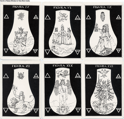 Image of The Alchemical Tarot (prinke Black-and-white Version)