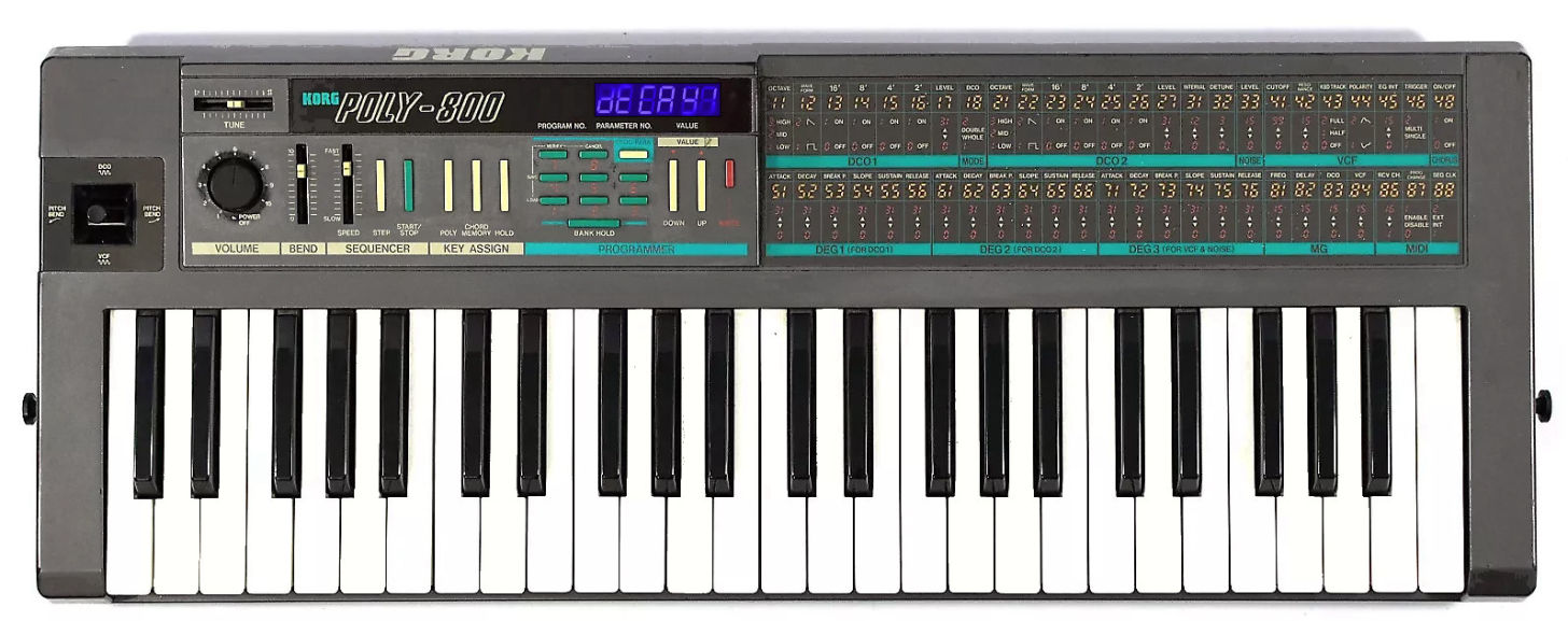 Image of Korg Poly 800 Wavs