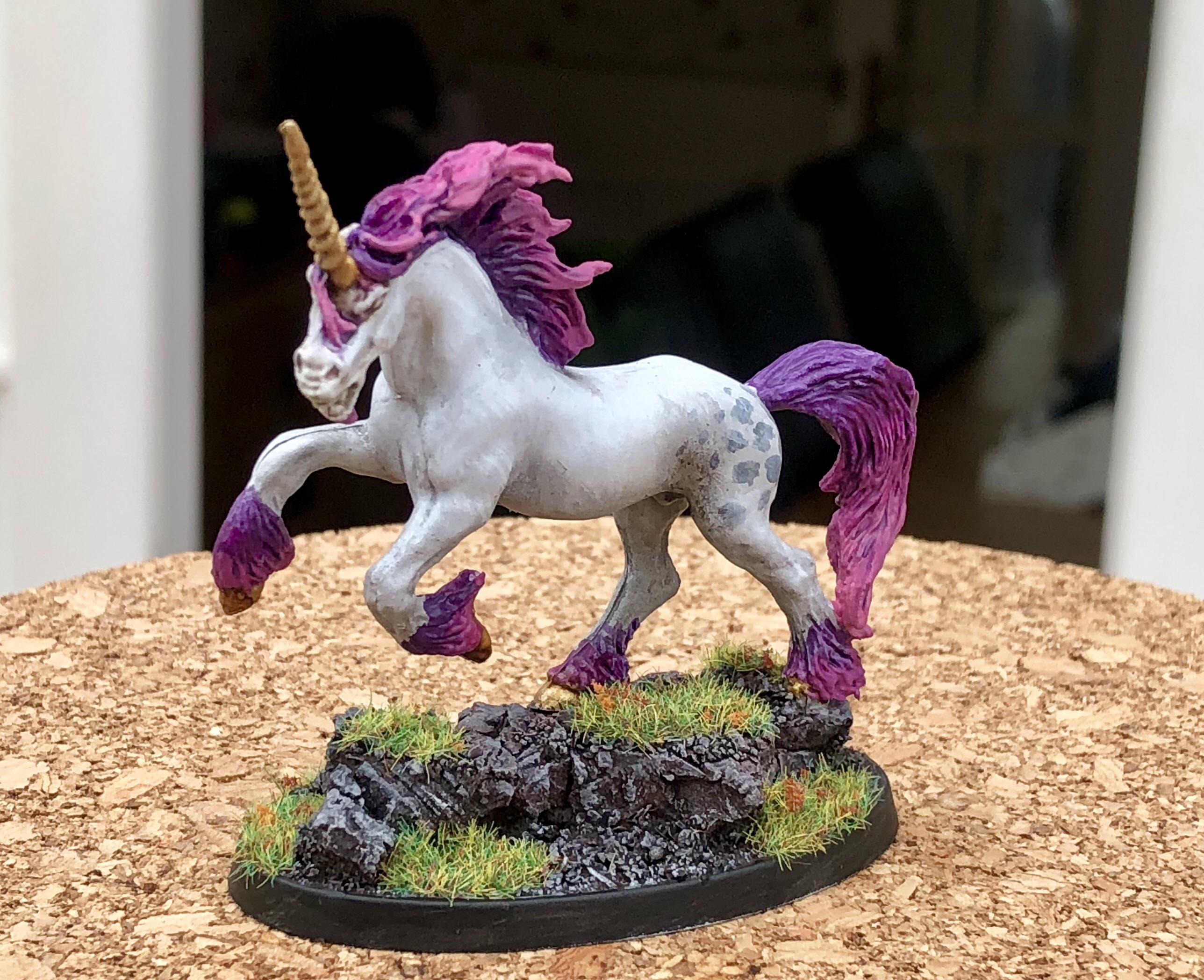 Image of Pink Unicorn - Painting Tips